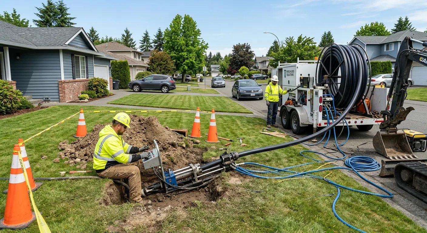 Sewer Line Replacement in Klamath Falls, OR